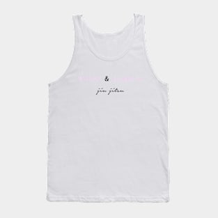 Mother and daughter jiu jitsu - black Tank Top